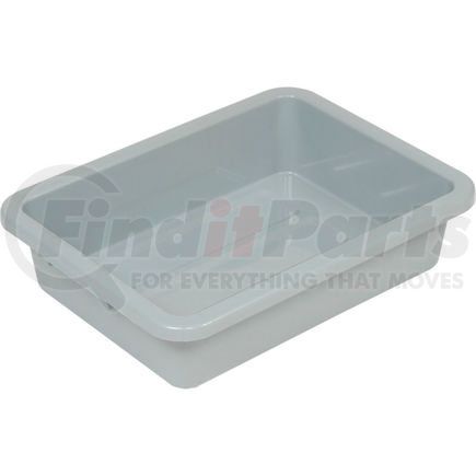 443326 by GLOBAL INDUSTRIAL - Global Industrial&#153; Nesting Tote Box 20-1/4"Lx15-1/4"Wx5"H Gray