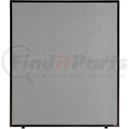 240224GY by GLOBAL INDUSTRIAL - Interion&#174; Office Partition Panel, 36-1/4"W x 42"H, Gray