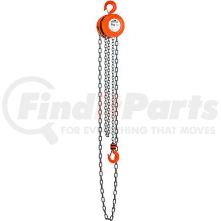 2255A by COLUMBUS MCKINNON - CM Series 622 Hand Chain Hoist 1/2 Ton Capacity 10' Lift