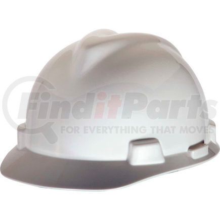 463942 by MSA - MSA V-Gard&#174; Hard Hats, Front Brim, Staz-On&#174; Pin-Lock Suspension, White, 463942