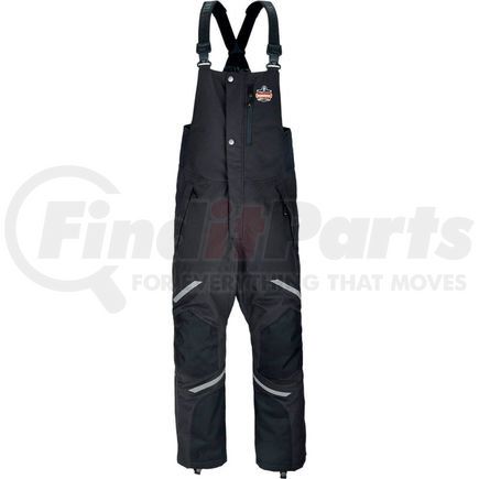 41214 by ERGODYNE - Ergodyne&#174; N-Ferno&#174; 6471 Thermal Overalls, Black, L, 41214