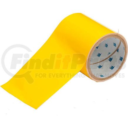104372 by BRADY - Brady&#174; 104372 ToughStripe Floor Marking Tape, Polyester, 4"W X 100'L,  Yellow