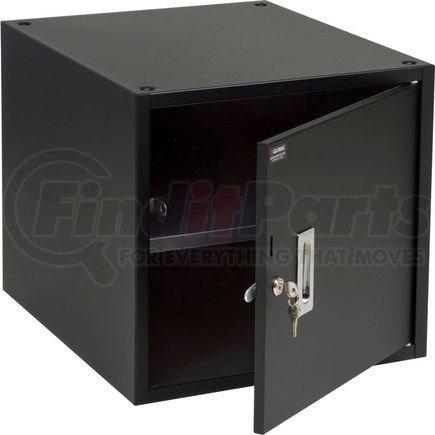 273116BK by GLOBAL INDUSTRIAL - Global Industrial&#153; Storage Workbench Cabinet 17-1/4"W x 20"D x 16"H - Black