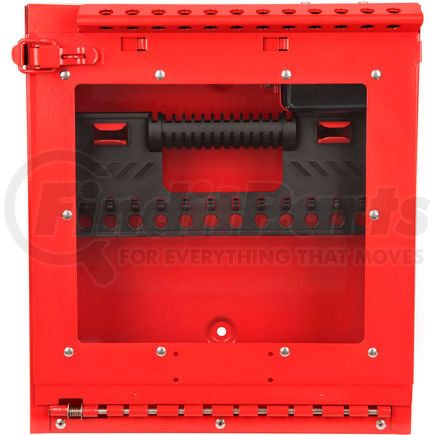 S3502 by MASTER LOCK - MasterLock&#174; Wall Mount Group Lock Box With Window, Red, S3502