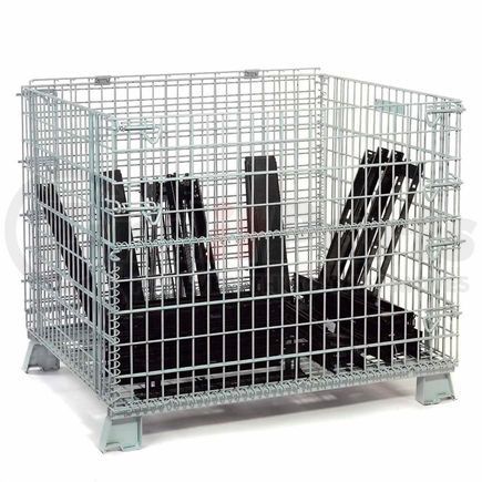 239344 by GLOBAL INDUSTRIAL - Global Industrial&#153; Folding Wire Container 40"L x 32"W x 34-1/2"H 5000 Lb. Capacity