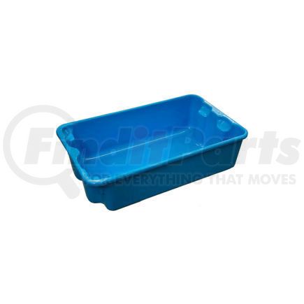 780208-5268 by MOLDED FIBERGLASS COMPANIES - Molded Fiberglass Nest and Stack Tote 780208 - 17-7/8" x10"-5/8" x 5"  Blue