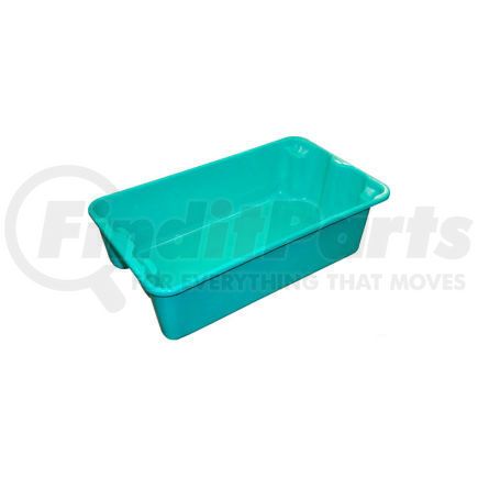 780208-5170 by MOLDED FIBERGLASS COMPANIES - Molded Fiberglass Nest and Stack Tote 780208 - 17-7/8" x10"-5/8" x 5",Green