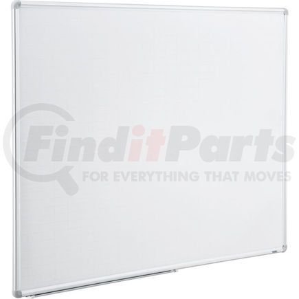 695784 by GLOBAL INDUSTRIAL - Global Industrial&#153; Magnetic Steel Dry Erase Planning Board, Aluminum Frame, 1x2 Grid, 48" x 36"