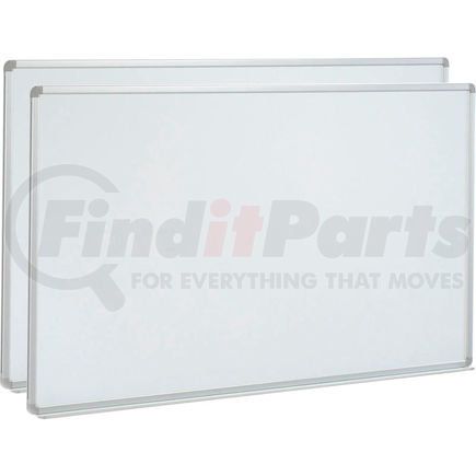 695654PK by GLOBAL INDUSTRIAL - Global Industrial&#8482; Porcelain Dry Erase White Board - 60 x 48 - 2 Pack