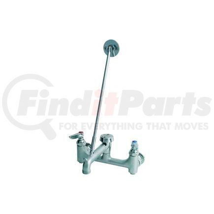 B-0665-BSTR by T&S BRASS - T&S Brass B-0665-BSTR Rough Chrome Service Sink Faucet