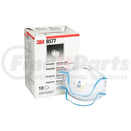 7000002062 by 3M - 3M&#8482; 8577 P95 Disposable Particulate Respirators, Box of 10