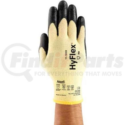205576 by ANSELL - HyFlex&#174; Cut Resistant Nitrile Coated Gloves, Ansell 11-500-8, 1-Pair