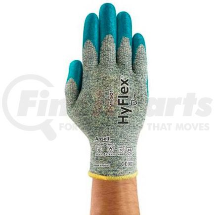 205657 by ANSELL - HyFlex&#174; Cr+ Foam Nitrile Coated Gloves, Ansell 11-501-8, 1-Pair