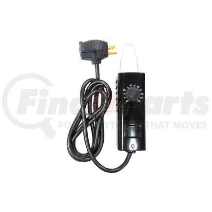 KT0121 by TPI - TPI Line Voltage Thermostat Industrial Series SPST Cool Only 6' Cord/Plug KTO121