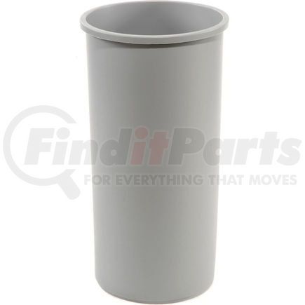 FG354600GRAY by RUBBERMAID - 22 Gallon Round Rubbermaid Waste Receptacle - Gray