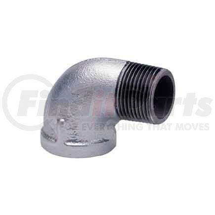 0811017219 by ANVIL INTERNATIONAL - 2 In Galvanized Malleable 90 Degree Street Elbow 150 PSI Lead Free