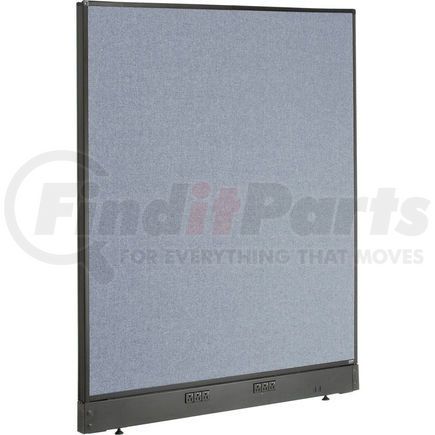 240225EBL by GLOBAL INDUSTRIAL - Interion&#174; Electric Office Partition Panel, 48-1/4"W x 46"H, Blue