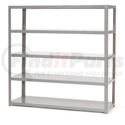 240005 by GLOBAL INDUSTRIAL - Global Industrial&#153; Extra Heavy Duty Shelving, 60"W x 24"D x 60"H, 5 Shelves, Gray