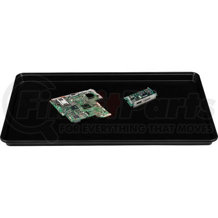 988479 by GLOBAL INDUSTRIAL - Global Industrial&#153; Conductive ESD Tray, 26" x 18", Black