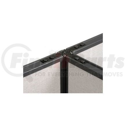 238648P by GLOBAL INDUSTRIAL - Interion&#174; Three Way Connector Kit For 64" H Panel With 1 Pass Through Cable