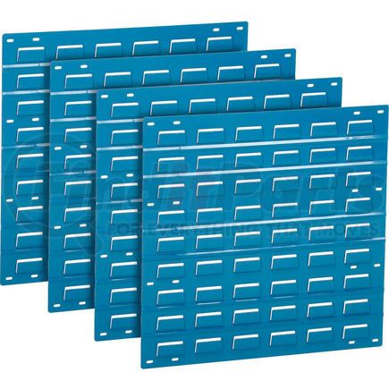 239998BL by GLOBAL INDUSTRIAL - Global Industrial&#153; Louvered Wall Panel Without Bins 18x19 Blue