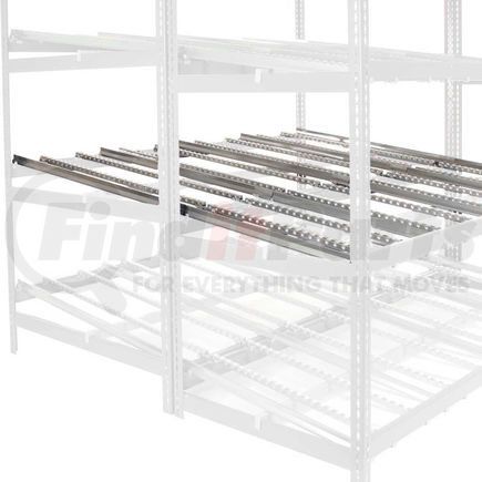 653277 by GLOBAL INDUSTRIAL - Global Industrial&#8482; Gravity Flow Carton Rack Additional Level 96"W x 72"D