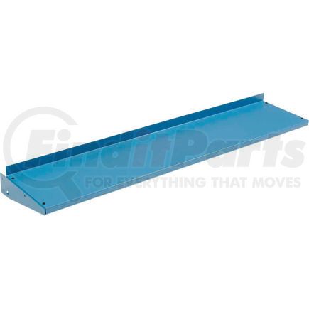 249194BL by GLOBAL INDUSTRIAL - Global Industrial&#153; Cantilever Upper Steel Shelf For Bench Uprights - 72"W x 12"D - Blue