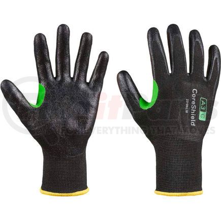 23-0913B/10XL by NORTH SAFETY - CoreShield&#174; 23-0913B/10XL Cut Resistant Gloves, Smooth Nitrile Coating, A3/C, Size 10