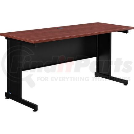 240345MH by GLOBAL INDUSTRIAL - Interion&#174; 60"W Desk - Mahogany