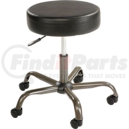 240159ABK by GLOBAL INDUSTRIAL - Interion&#174; Antimicrobial Vinyl Medical Stool, Black