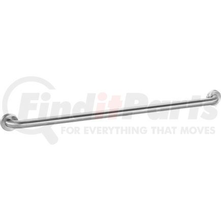 641281 by GLOBAL INDUSTRIAL - Global Industrial&#153; Straight Grab Bar, Satin Stainless Steel - 42"W x 1-1/2" Dia.