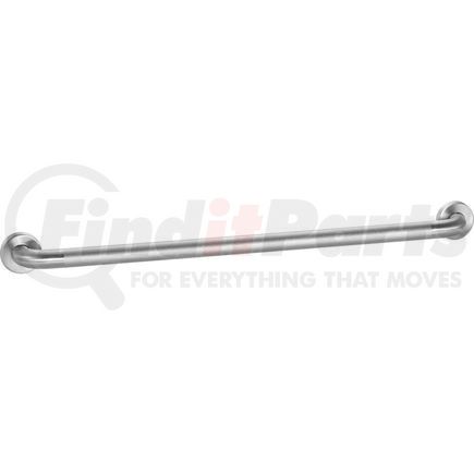 641280 by GLOBAL INDUSTRIAL - Global Industrial&#153; Straight Grab Bar, Peened Stainless Steel - 36"W x 1-1/2" Dia.