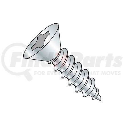 FTA66016 by TITAN FASTENERS - #6 x 1/2" Sheet Metal Screw - Phillips Flat Head - Steel - Zinc Plated - Pkg of 100