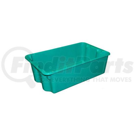 780508-5170 by MOLDED FIBERGLASS COMPANIES - Molded Fiberglass Nest and Stack Tote 780508 - 24-1/4" x 14-3/4" x 8" Green