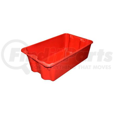 780508-5280 by MOLDED FIBERGLASS COMPANIES - Molded Fiberglass Nest and Stack Tote 780508 - 24-1/4" x 14-3/4" x 8" Red