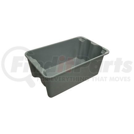 7804085172 by MOLDED FIBERGLASS COMPANIES - Molded Fiberglass Toteline Nest and Stack Tote 780408 - 20-1/2" x 12-7/8" x 8", Pkg Qty 10, Gray
