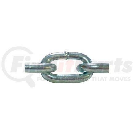 ZPPC187x250 by ADVANTAGE SALES & SUPPLY - Advantage Grade 30 Proof Coil Chain ZPPC187x250 - 3/16" Dia. - 750 Lb. Cap. - 250' Pail -Bright Zinc