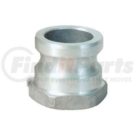 50400030 by APACHE - 4" Dia. Type A Aluminum Spec Cam and Groove Adapter x Female NPT