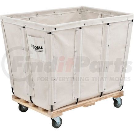 800357 by GLOBAL INDUSTRIAL - Global Industrial&#8482; KD, 16 Bushel, Canvas Basket Bulk Truck