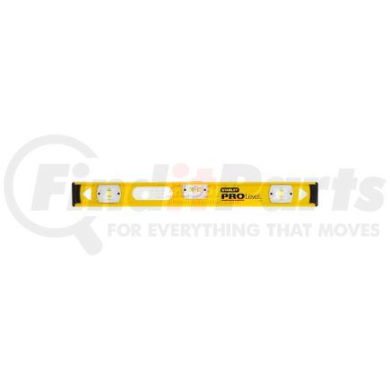 42-480 by STANLEY - Stanley 42-480 Professional I-Beam Level, 48" Long