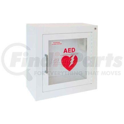 1413F12 by ACTIVAR CONSTRUCTION PRODUCTS GROUP - AED Cabinet Surface Mount, 85 db Audible Alarm, Steel