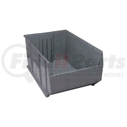 QRB246GY by QUANTUM STORAGE SYSTEMS - Quantum Plastic Rack Bin, 23-7/8"W x 41-7/8"D x 17-1/2"H , Gray