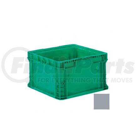 NSO1615-9-GY by LEWIS-BINS.COM - ORBIS Stakpak NSO1615-9 Modular Straight Wall Container, 16"L x 15"W x 9-1/2"H, Gray