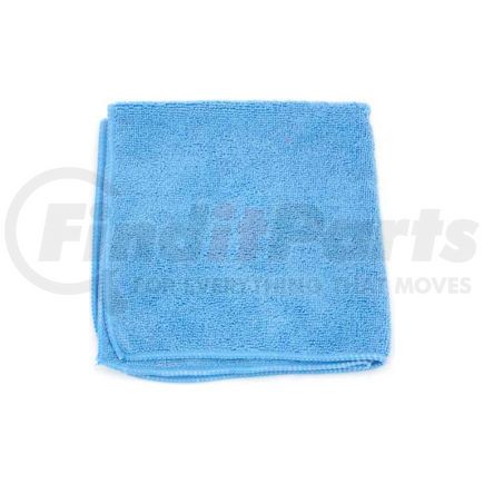 2502-B-DZ by HOSPECO - Microworks Microfiber Towel 16" x 16", Blue 12 Towels/Pack - 2502-B-DZ