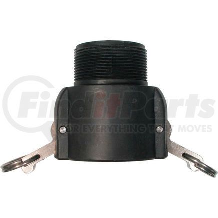 90.737.300 by BE POWER EQUIPMENT - 2" Polypropylene Camlock Fitting - Female Coupler x MPT Thread