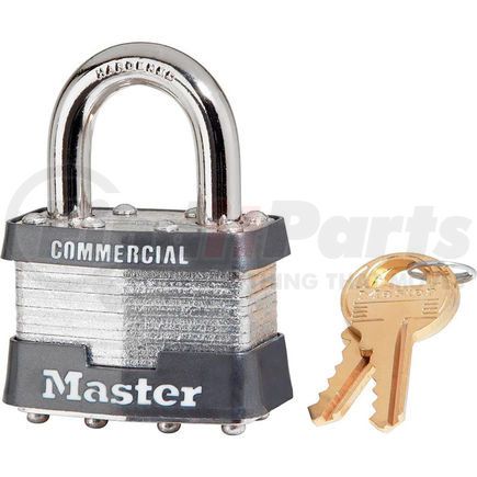 1 by MASTER LOCK - Master Lock&#174; No. 1 Keyed Padlock - 15/16" Shackle - Keyed Different