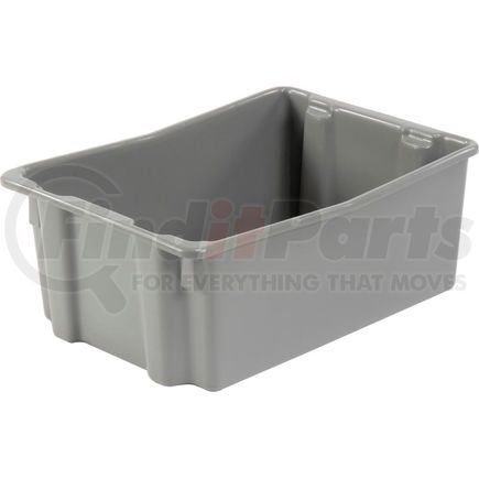 SN2618-10GY by LEWIS-BINS.COM - LEWISBins Plastic Storage Container, Gray, 26"L x 18-3/4"W x 10"H