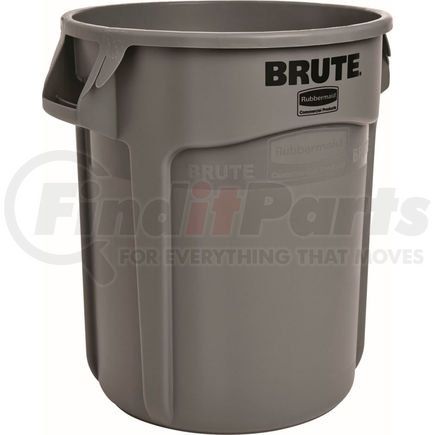FG261000GRAY by RUBBERMAID - Rubbermaid Brute&#174; 2610 Trash Container 10 Gallon - Gray
