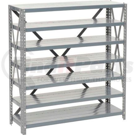 235036 by GLOBAL INDUSTRIAL - Global Industrial&#153; Steel Open Shelving 7 Shelves No Bin - 36x18x39