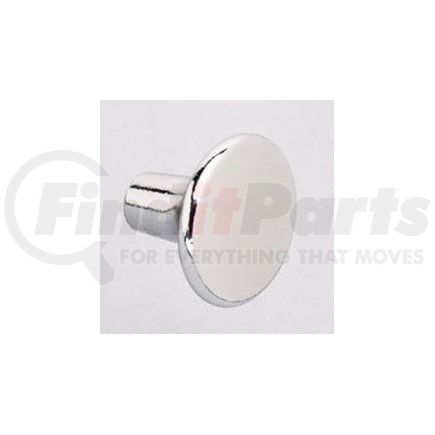 8197-10 by COLE HERSEE - Knob - Metal, Chrome-Plated Brass, 10-32 Thread Mounting, 3/4 Face Diameter